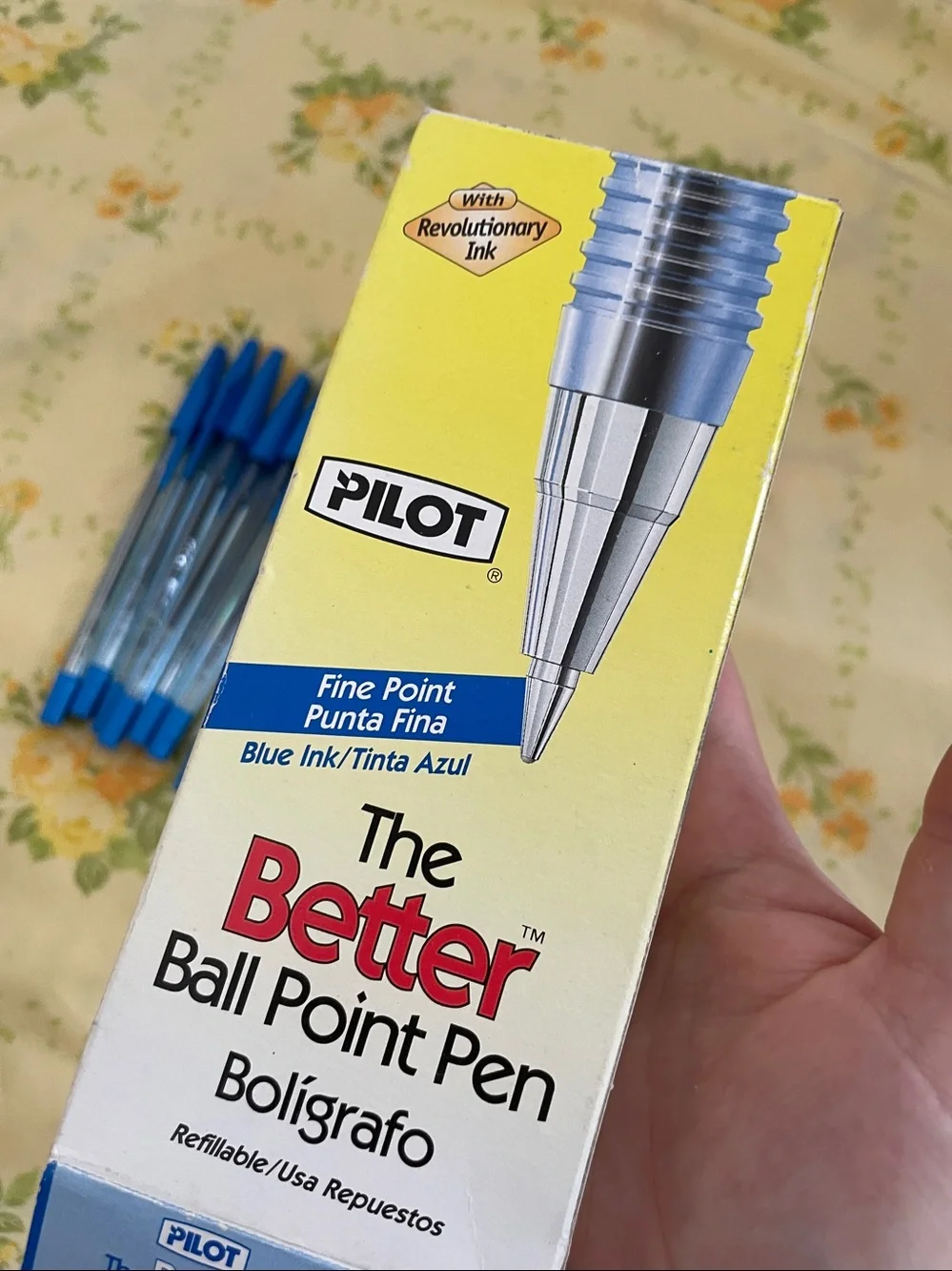 7 “pilot the better ball point pens”